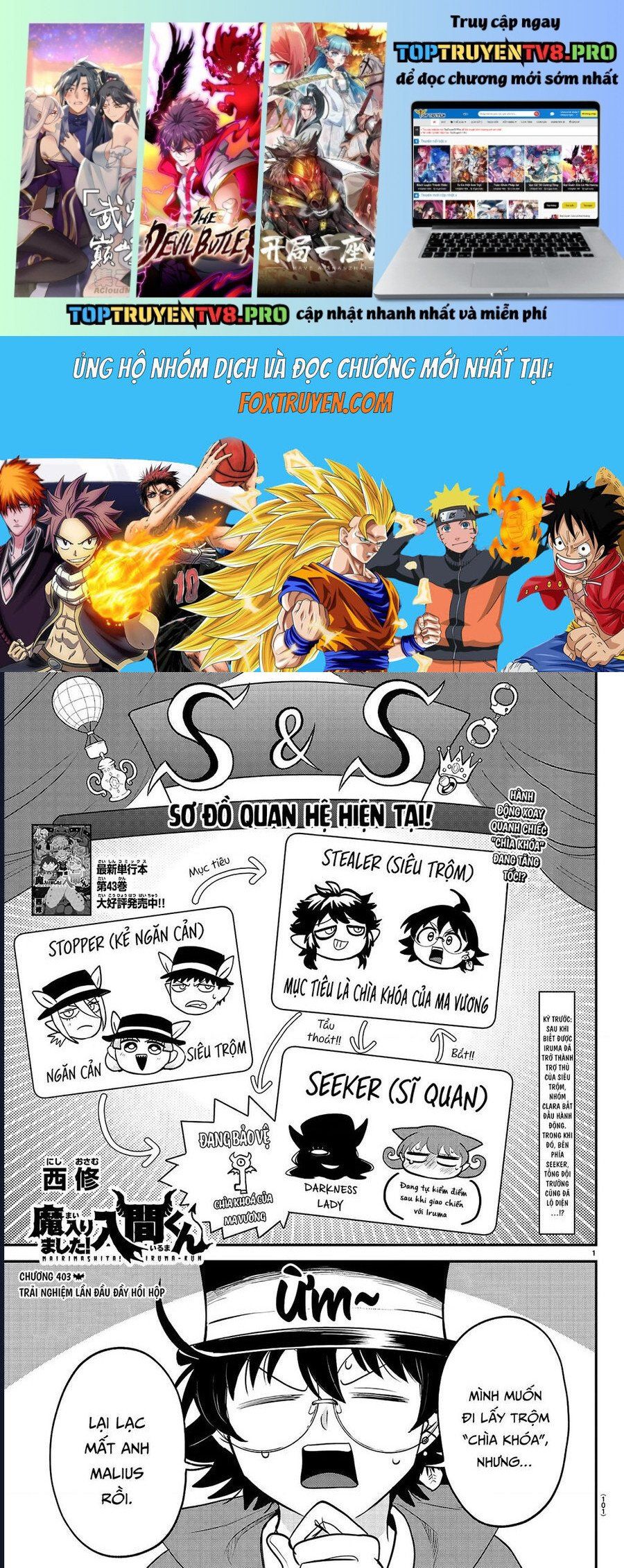 đọc truyện Mairimashita! Iruma-kun Chương 403 ảnh 3 tại Thiên Thai Truyện