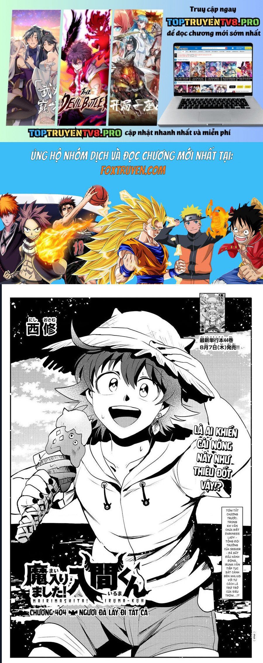 đọc truyện Mairimashita! Iruma-kun Chương 404 ảnh 3 tại Thiên Thai Truyện