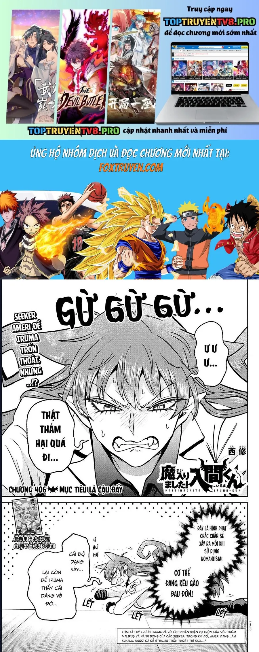 đọc truyện Mairimashita! Iruma-kun Chương 406 ảnh 3 tại Thiên Thai Truyện