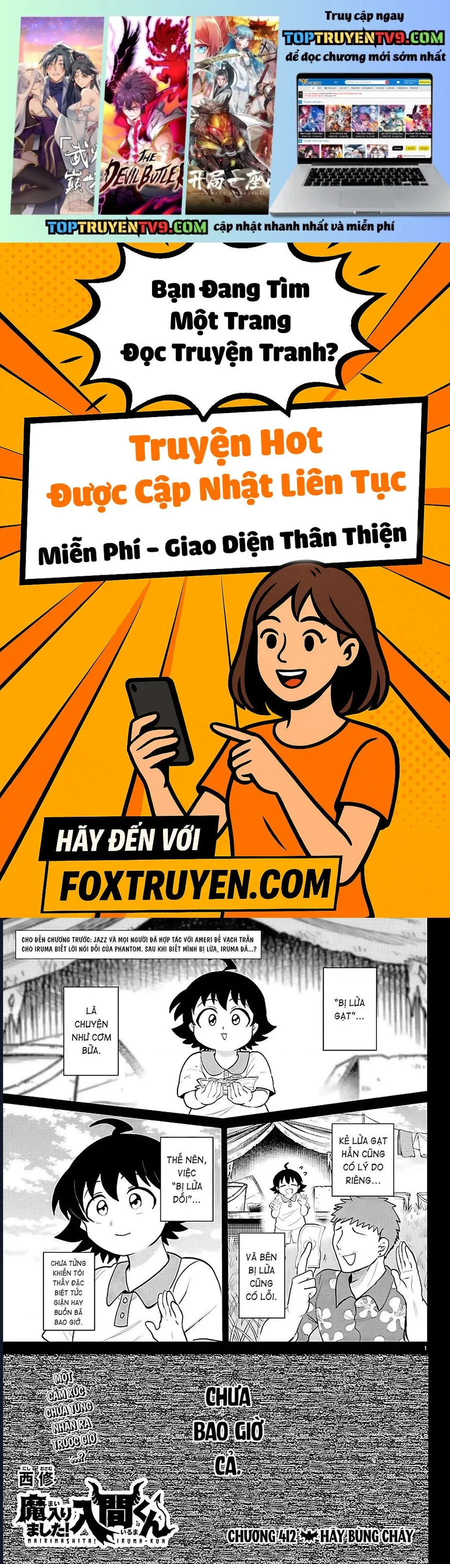 đọc truyện Mairimashita! Iruma-kun Chương 412 ảnh 3 tại Thiên Thai Truyện