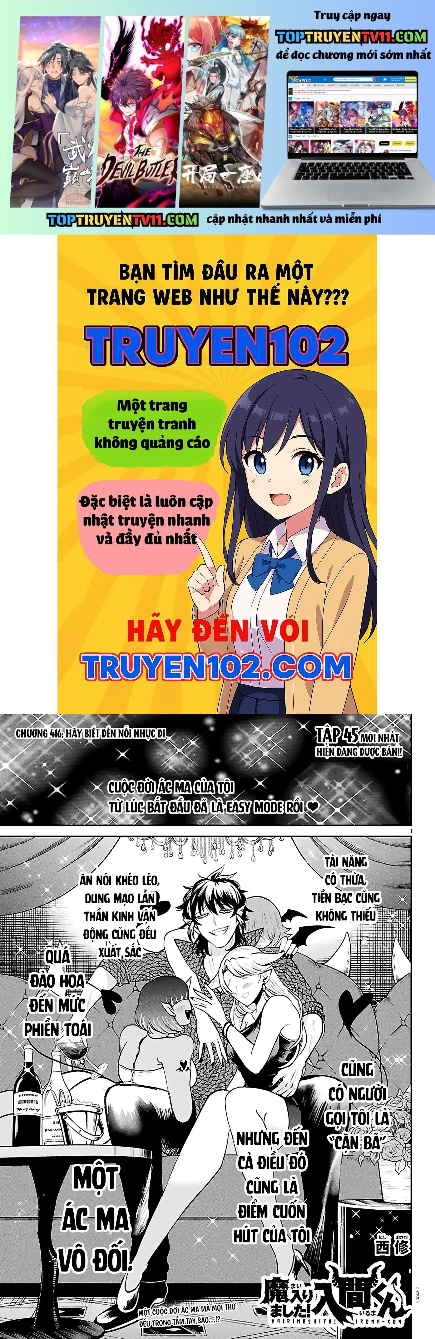đọc truyện Mairimashita! Iruma-kun Chương 416 ảnh 3 tại Thiên Thai Truyện