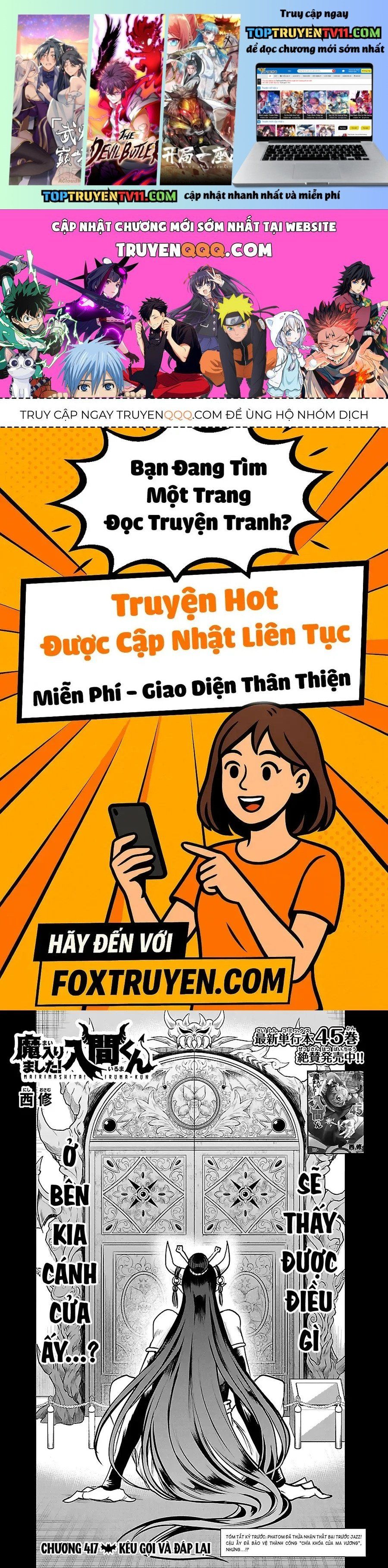 đọc truyện Mairimashita! Iruma-kun Chương 417 ảnh 3 tại Thiên Thai Truyện