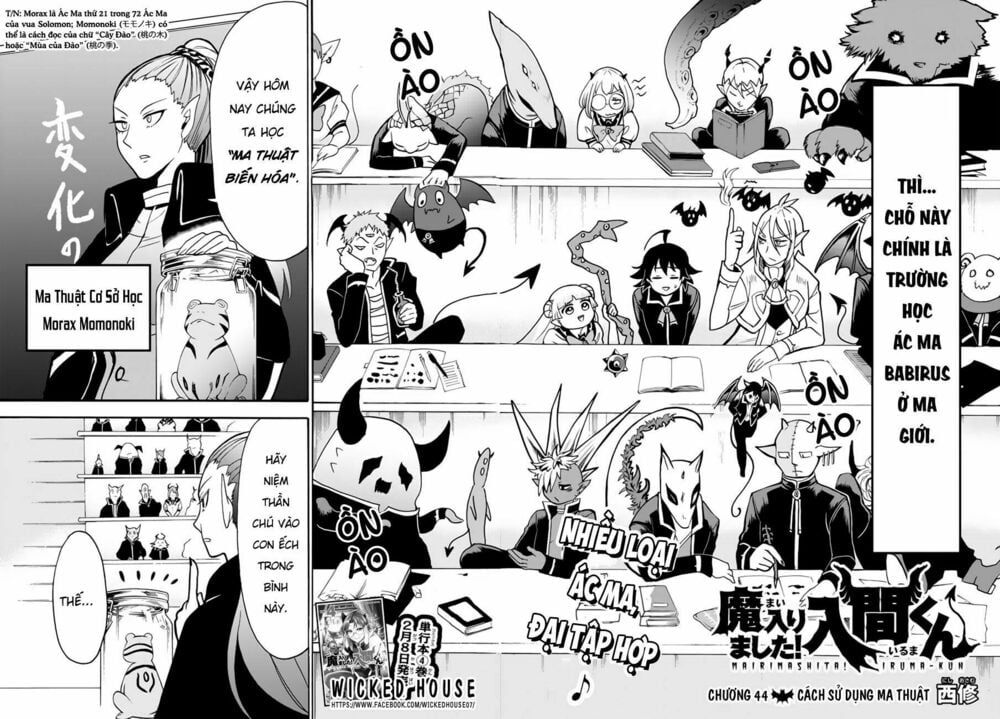 đọc truyện Mairimashita! Iruma-kun Chương 44 ảnh 6 tại Thiên Thai Truyện