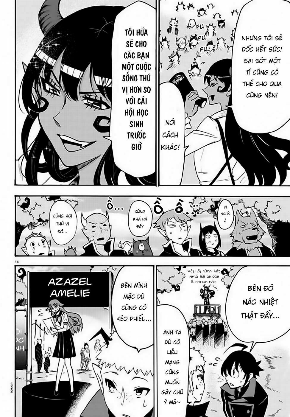 đọc truyện Mairimashita! Iruma-kun Chương 50 ảnh 19 tại Thiên Thai Truyện