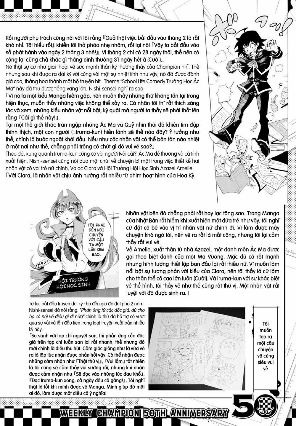 đọc truyện Mairimashita! Iruma-kun Chương 99.5 ảnh 8 tại Thiên Thai Truyện