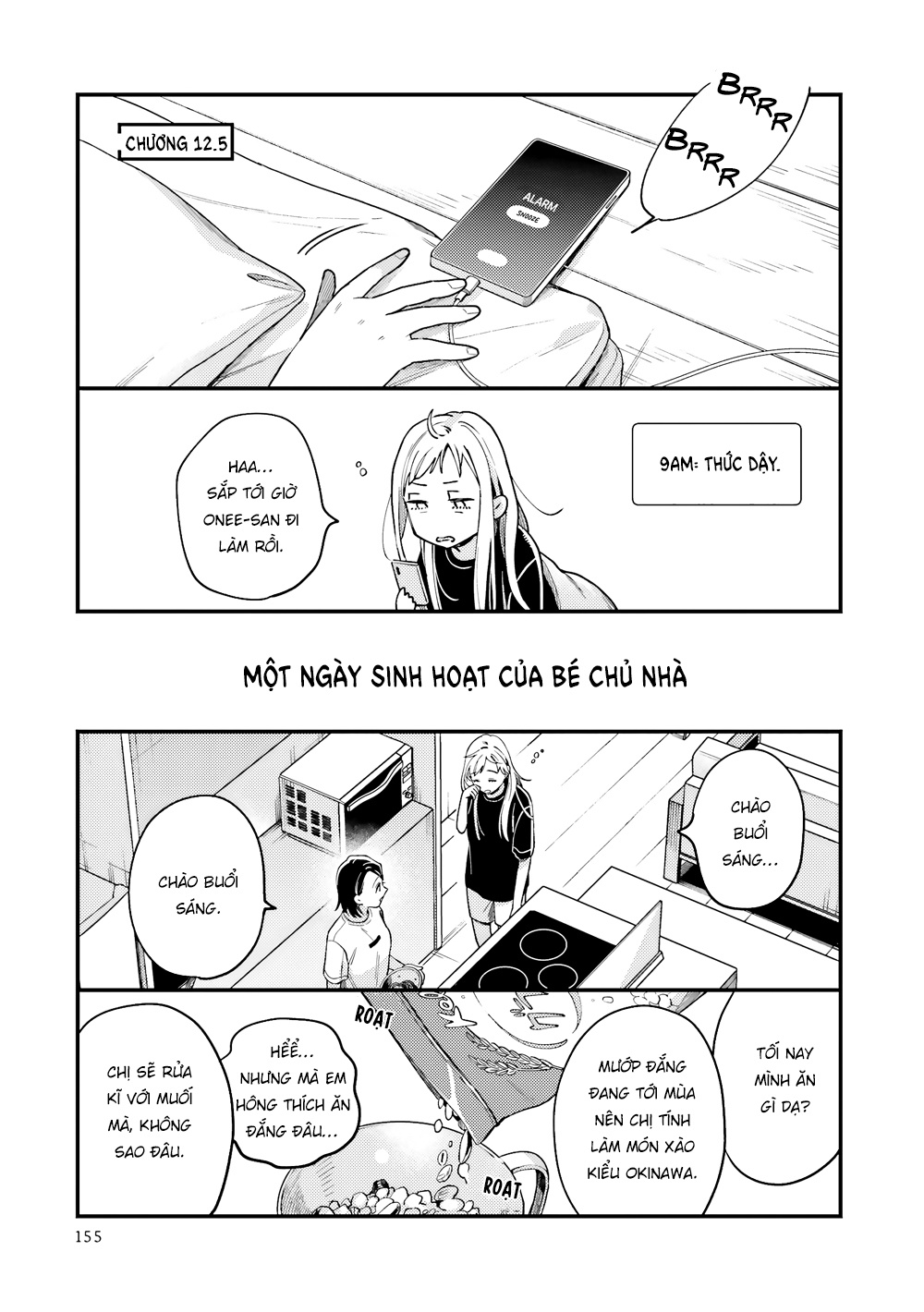 đọc truyện Maitsuki Niwatsuki Ooyatsuki Chương 12.5 ảnh 4 tại Thiên Thai Truyện