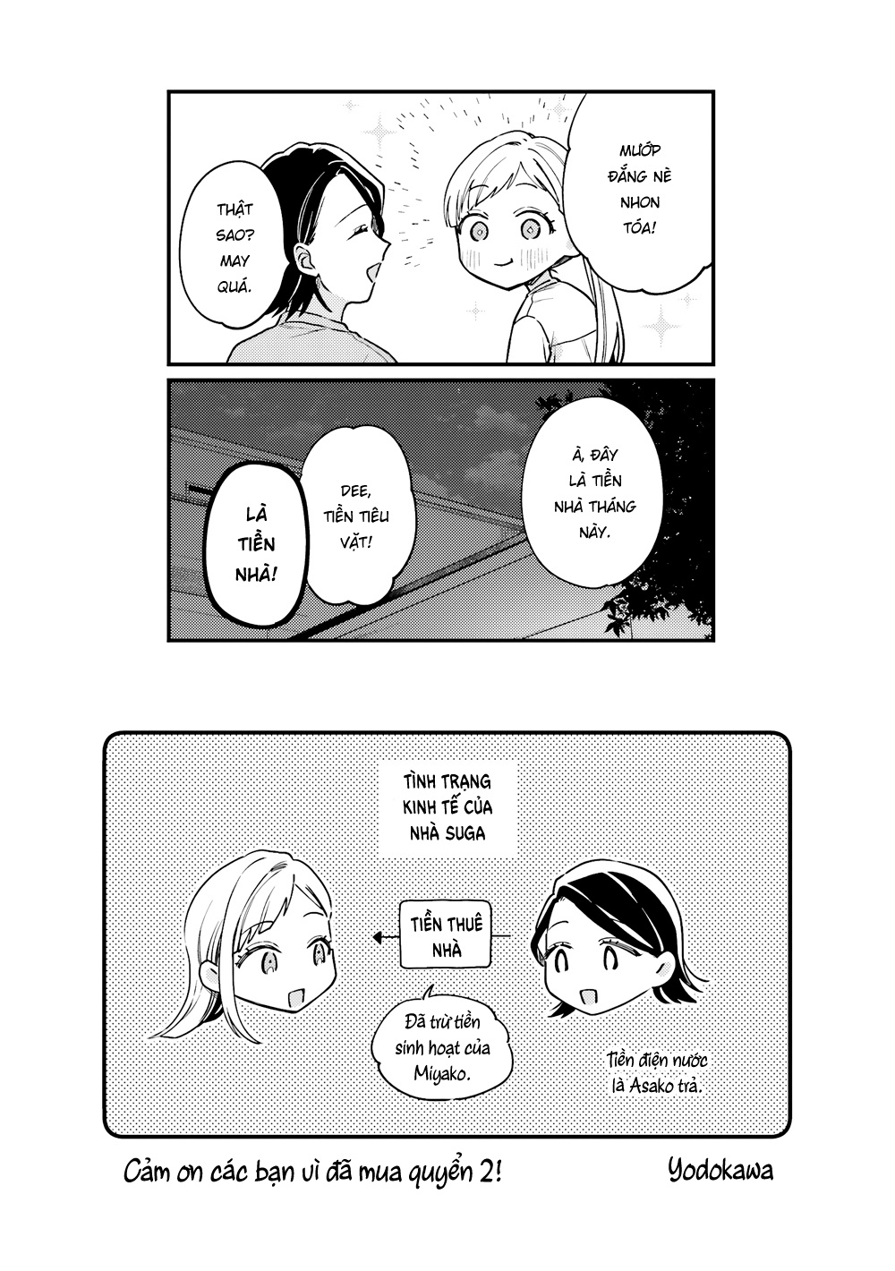 đọc truyện Maitsuki Niwatsuki Ooyatsuki Chương 12.5 ảnh 8 tại Thiên Thai Truyện