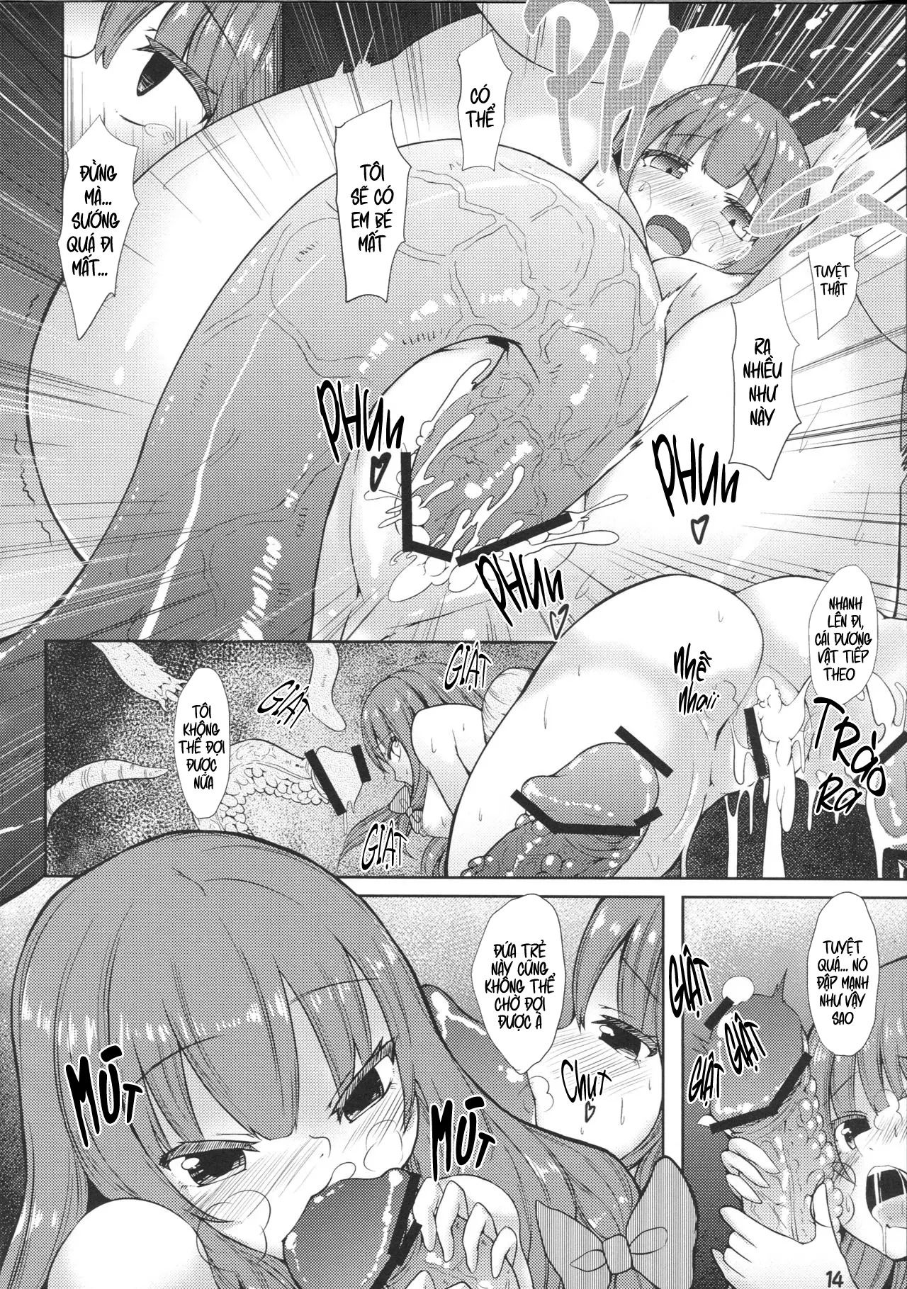 đọc truyện Majokko Patchouli-tan Shizuku Oneshot ảnh 13 tại Thiên Thai Truyện