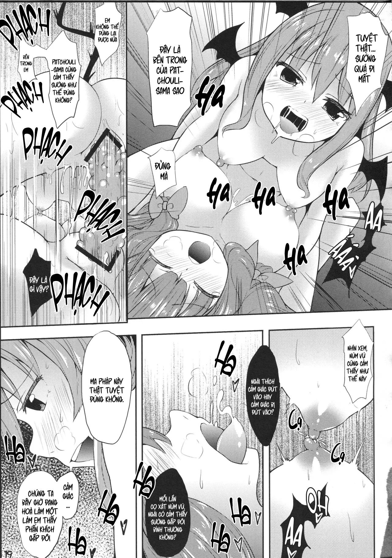 đọc truyện Majokko Patchouli-tan Shizuku Oneshot ảnh 18 tại Thiên Thai Truyện