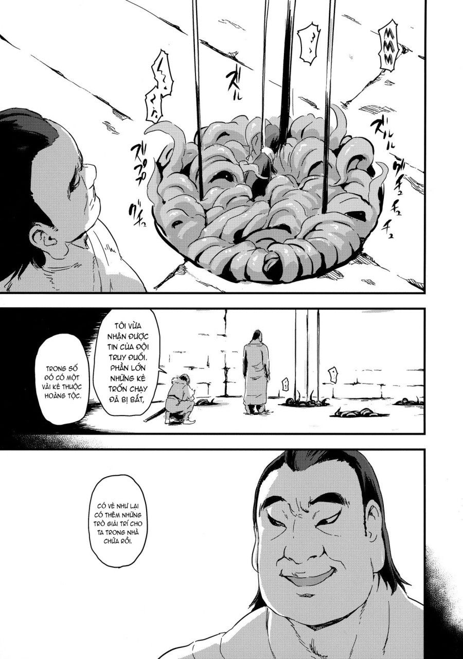 Majuu Teikoku Hishi Chuu Otto No Tame Ni Kairaku Goumon Ni Taeru Boukoku No Ouhi 2 Oneshot page 11 - Giả Dược