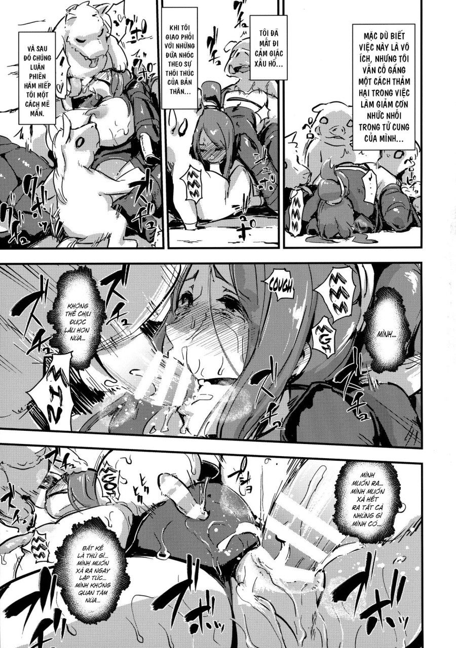 Majuu Teikoku Hishi Chuu Otto No Tame Ni Kairaku Goumon Ni Taeru Boukoku No Ouhi 2 Oneshot page 31 - Giả Dược