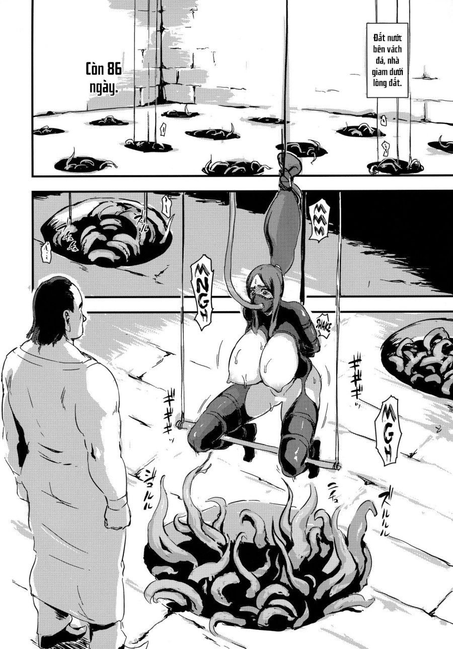 Majuu Teikoku Hishi Chuu Otto No Tame Ni Kairaku Goumon Ni Taeru Boukoku No Ouhi 2 Oneshot page 6 - Giả Dược