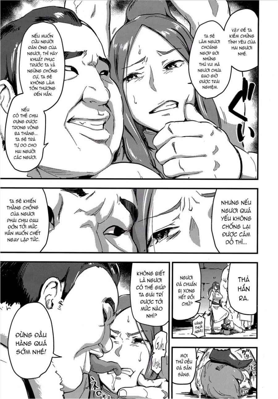Majuu Teikoku Hishi Otto No Tame Ni Kairaku Goumon Ni Taeru Boukoku No Ouhi Oneshot page 12 - Giả Dược