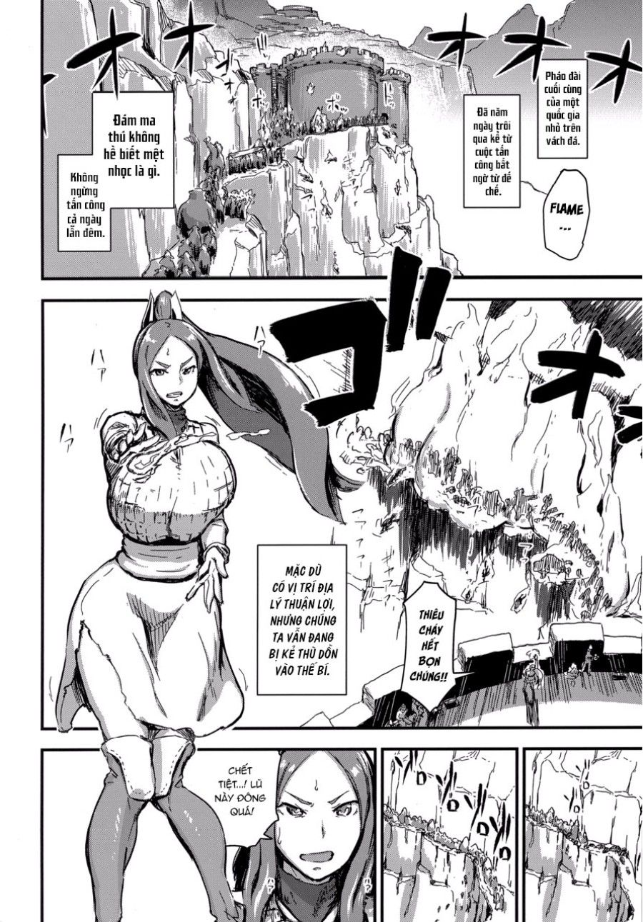 Majuu Teikoku Hishi Otto No Tame Ni Kairaku Goumon Ni Taeru Boukoku No Ouhi Oneshot page 5 - Giả Dược