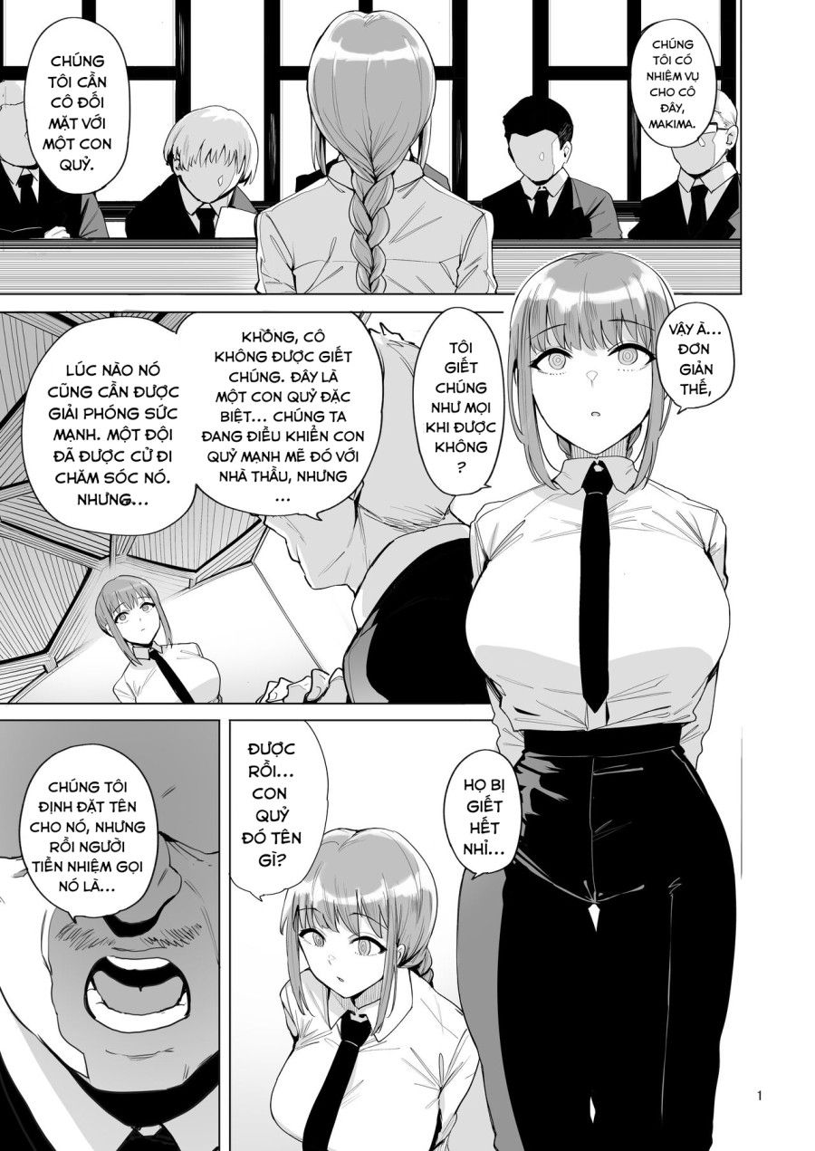 đọc truyện Makima Với Cặc Quỷ. (chainsaw Man) Oneshot ảnh 4 tại Thiên Thai Truyện