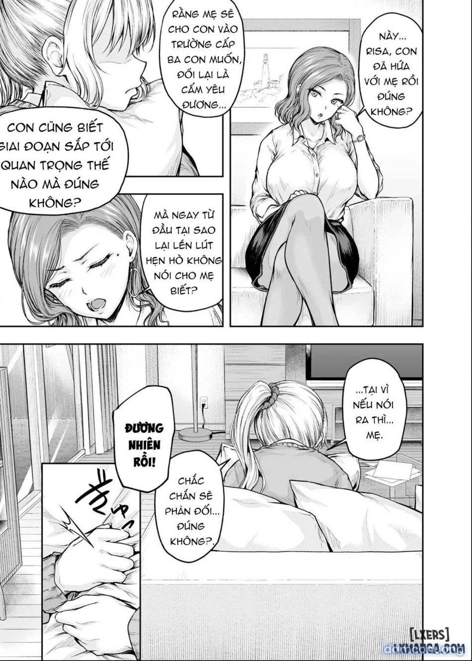 đọc truyện Mama Ga Muchuu Na Musume No Kareshi - Kono Chinpo Wa Kyouikujou Yoroshikunai Node Mam Chương 1 ảnh 19 tại Thiên Thai Truyện