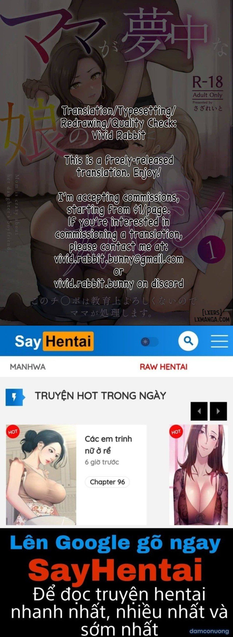 đọc truyện Mama Ga Muchuu Na Musume No Kareshi - Kono Chinpo Wa Kyouikujou Yoroshikunai Node Mam Chương 1 ảnh 70 tại Thiên Thai Truyện