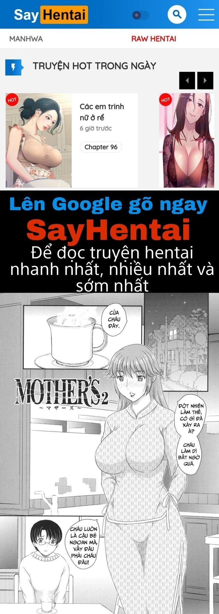 đọc truyện Mama Ga Uketomete Ageru Chương 2 ảnh 1 tại Giả Dược
