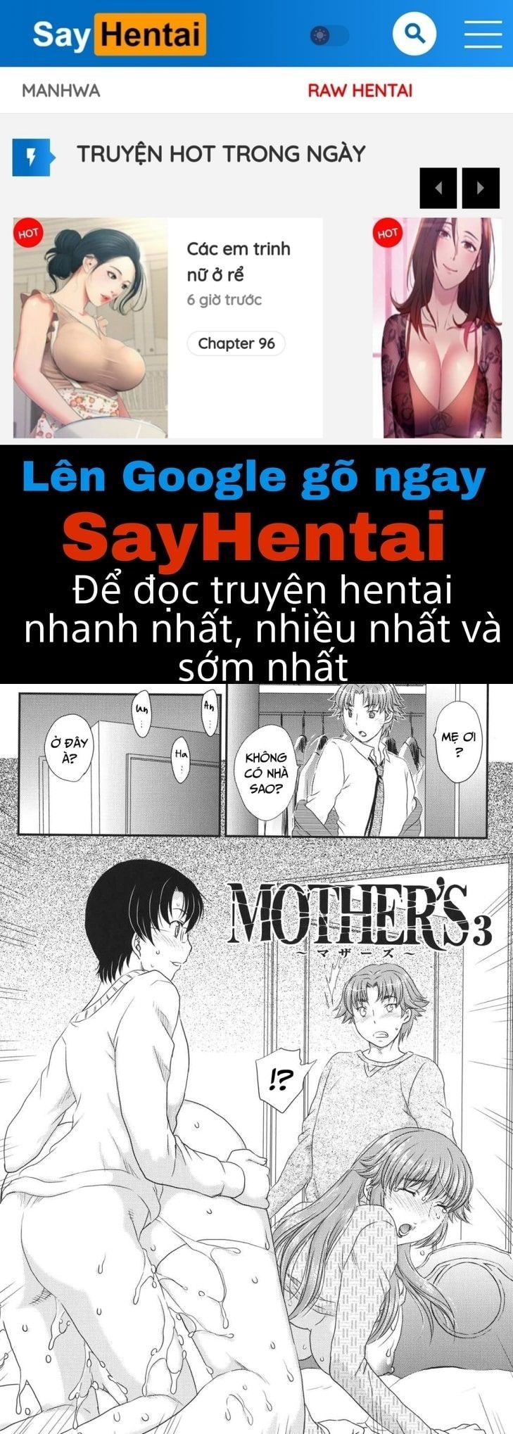 đọc truyện Mama Ga Uketomete Ageru Chương 3 ảnh 1 tại Giả Dược