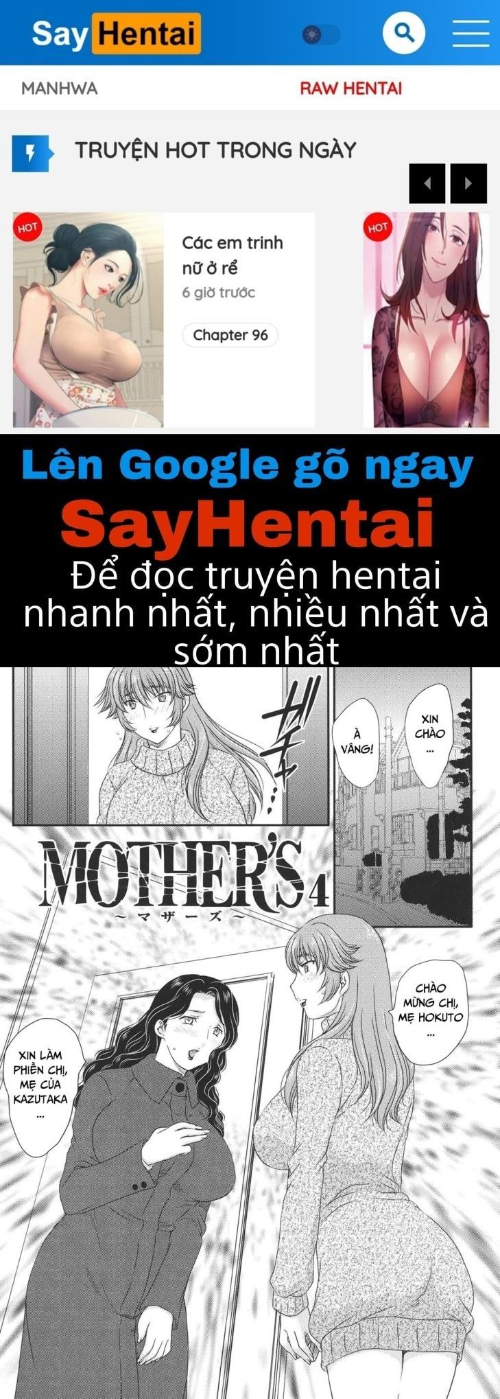 đọc truyện Mama Ga Uketomete Ageru Chương 4 ảnh 1 tại Giả Dược