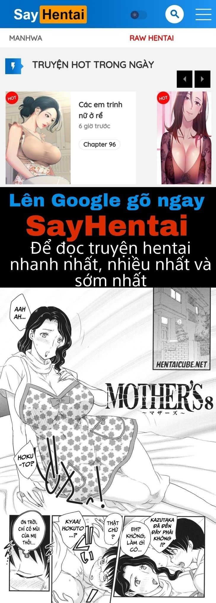 đọc truyện Mama Ga Uketomete Ageru Chương 8 ảnh 1 tại Giả Dược