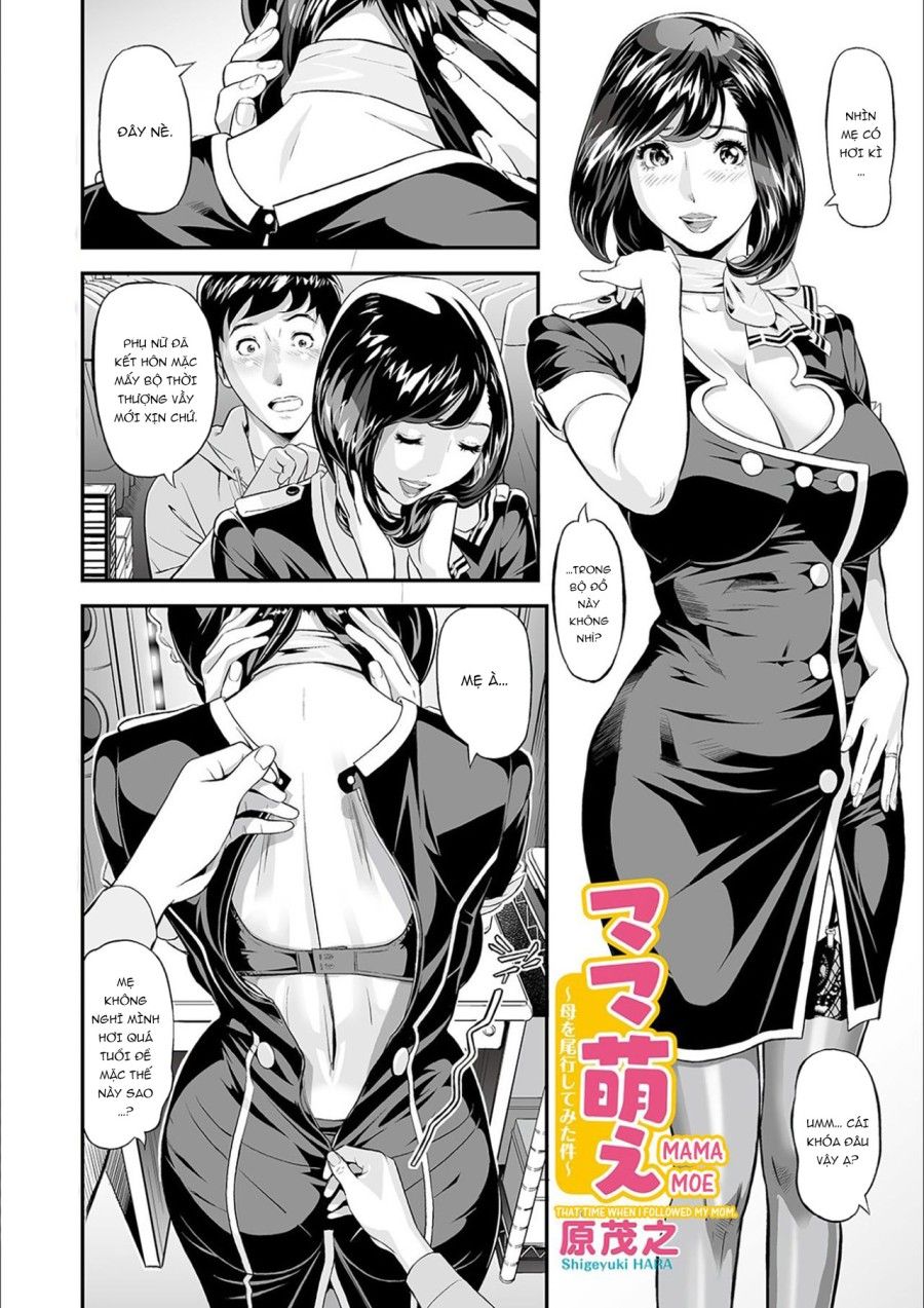 Mama Moe ~haha O Bikou Shite Mita Ken~ Oneshot page 3 - Giả Dược