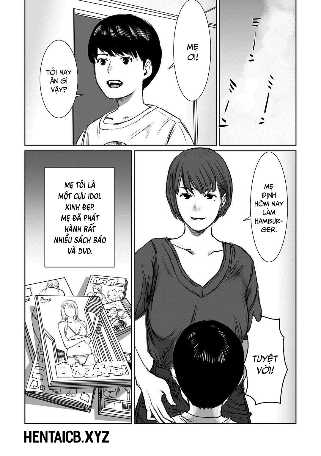 đọc truyện Mama Wa Moto Gradol Boku Wa Gaman Dekinai Oneshot ảnh 2 tại Giả Dược