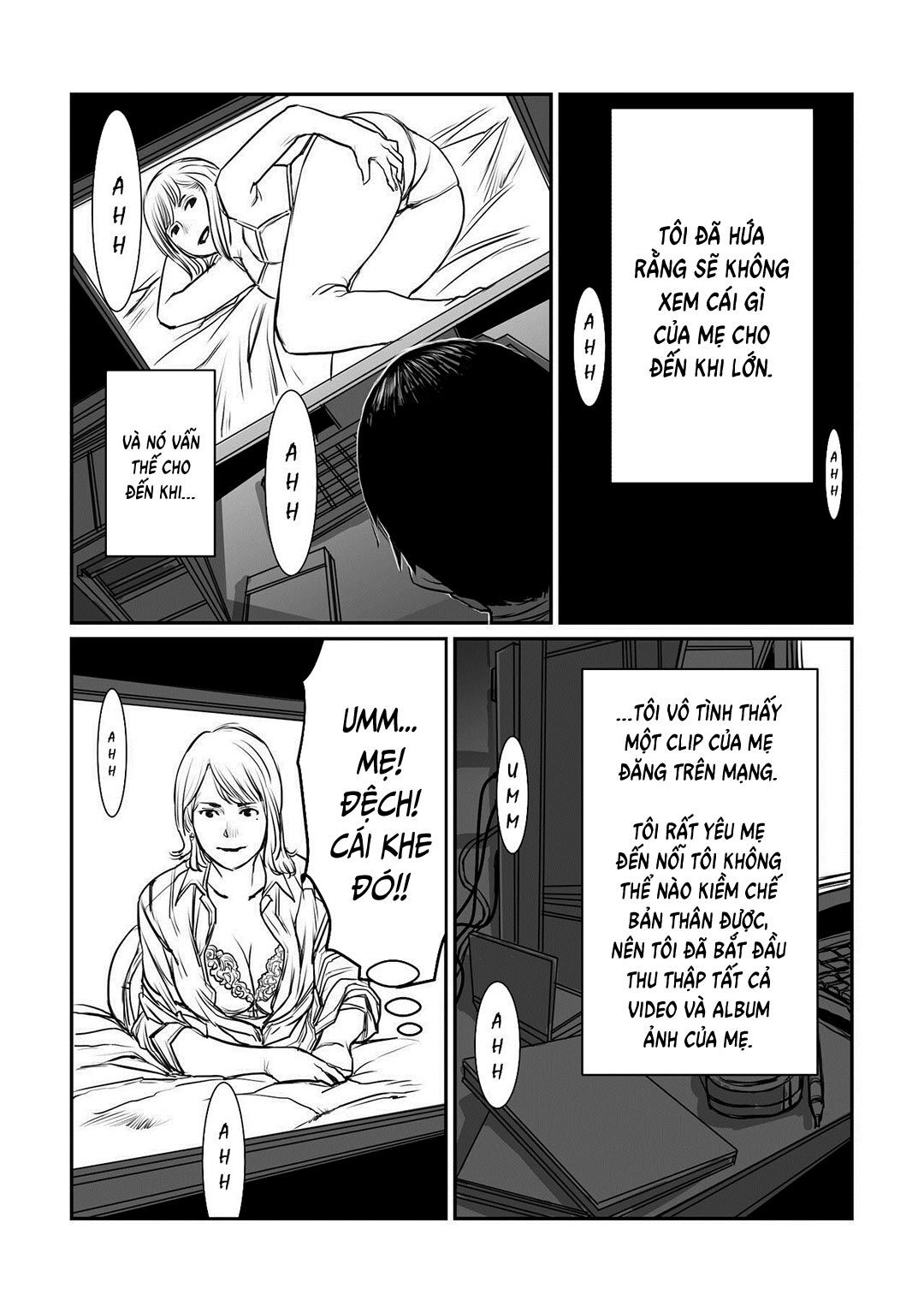 đọc truyện Mama Wa Moto Gradol Boku Wa Gaman Dekinai Oneshot ảnh 3 tại Giả Dược