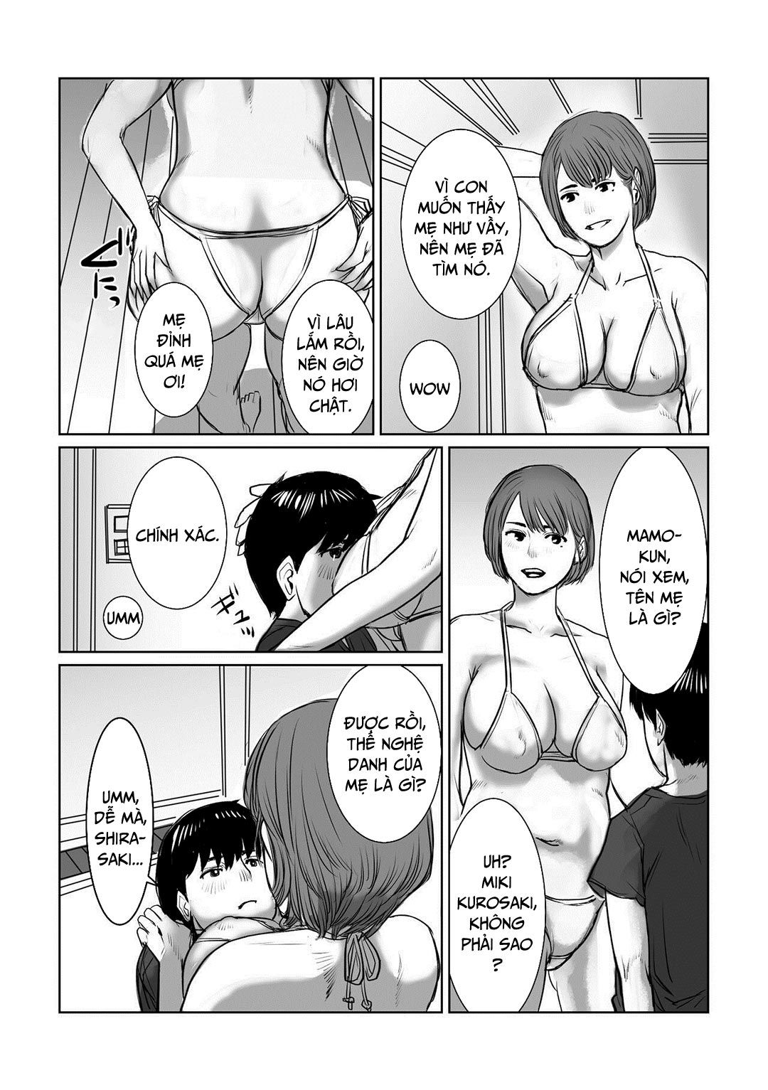 đọc truyện Mama Wa Moto Gradol Boku Wa Gaman Dekinai Oneshot ảnh 28 tại Giả Dược