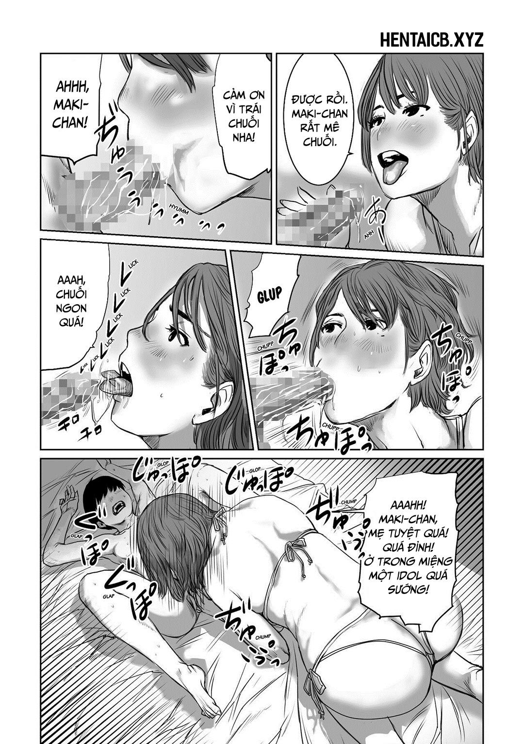 đọc truyện Mama Wa Moto Gradol Boku Wa Gaman Dekinai Oneshot ảnh 31 tại Giả Dược