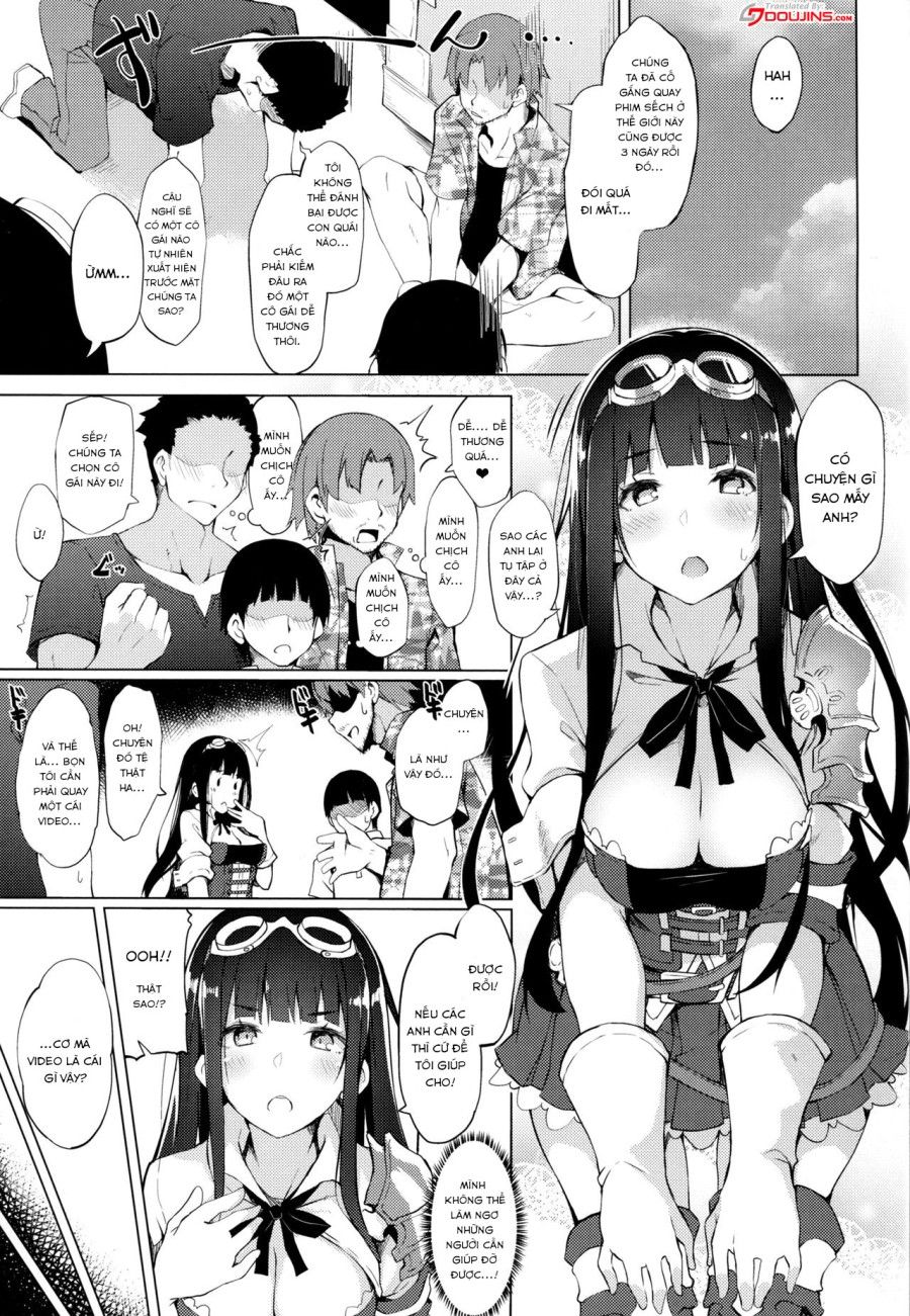 Màn Debut Phim Sếch Của Cô Nàng Jessica! (grandblue Fantasy) Oneshot page 3 - Giả Dược