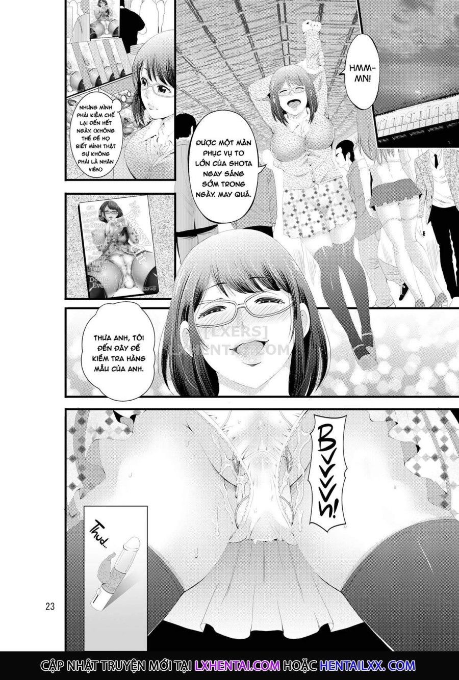 Mancli Manko To Cli O Ijirareru No Ga Daisuki Na Fujoshi Nano De Doujin Event No Nikubenki Ni Natte Mita Oneshot page 28 - Giả Dược