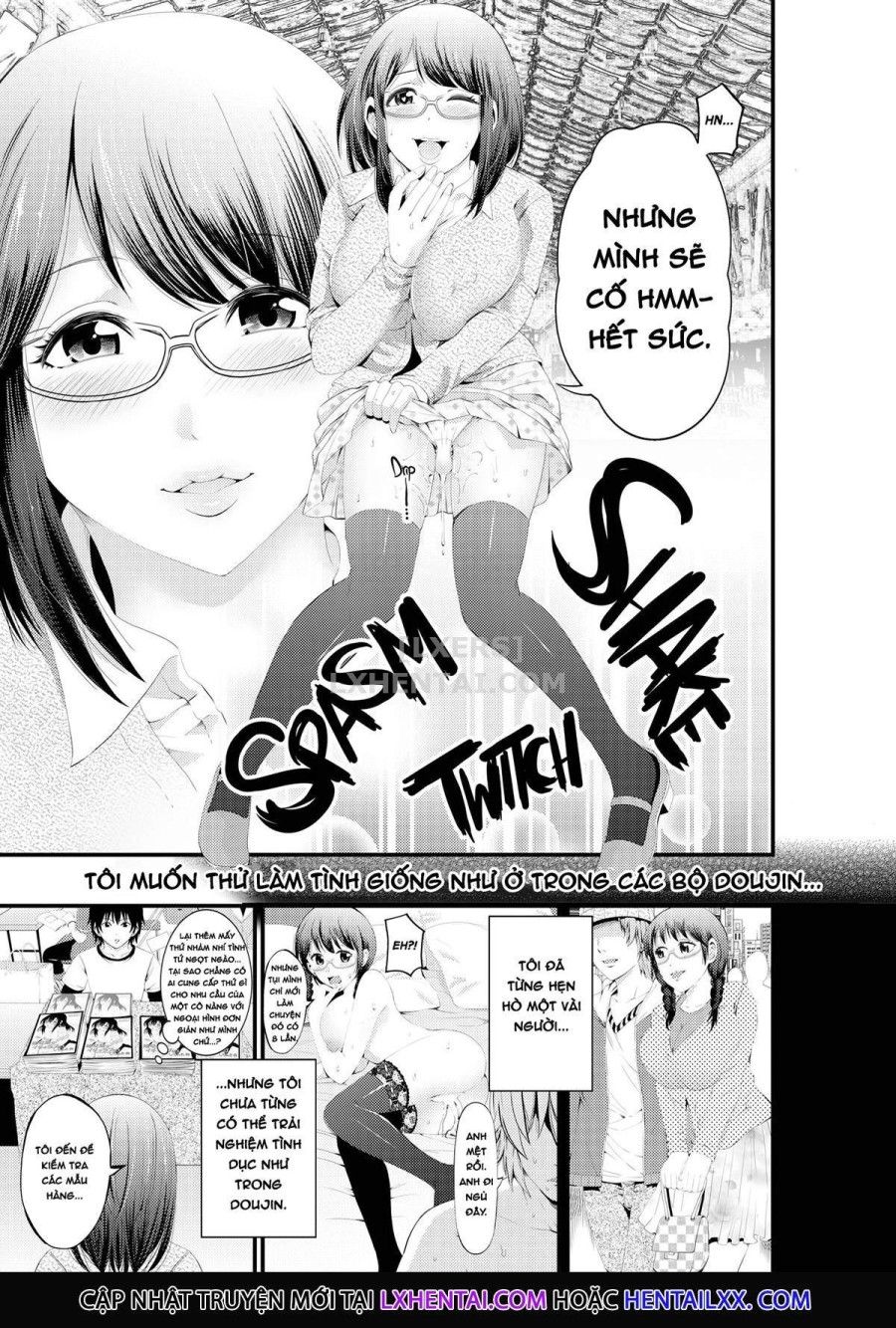 Mancli Manko To Cli O Ijirareru No Ga Daisuki Na Fujoshi Nano De Doujin Event No Nikubenki Ni Natte Mita Oneshot page 8 - Giả Dược