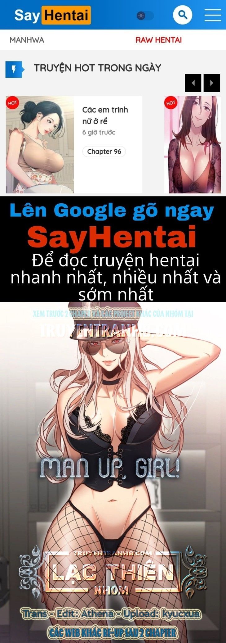 đọc truyện Mạnh Mẽ Nào, Các Cô Gái Chương 8 ảnh 1 tại Giả Dược