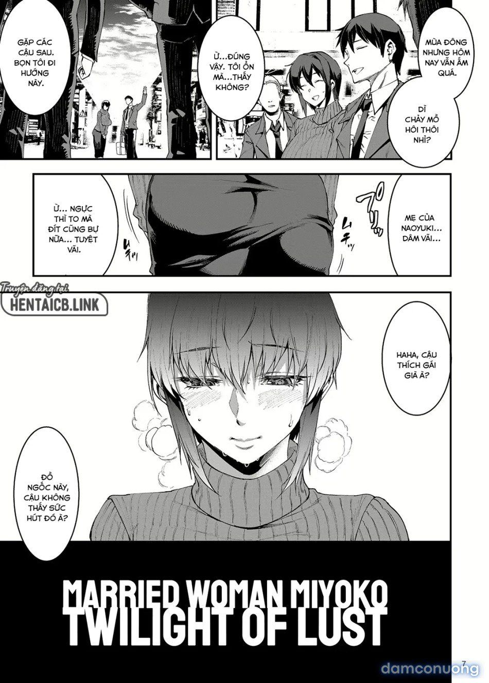 đọc truyện Married Woman Miyoko ~evening Of Lust~ Oneshot ảnh 6 tại Giả Dược