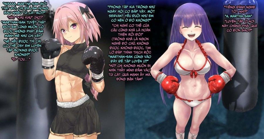 Martha-san Vs Astolfo ~ Shinya No Sparring ~ Chương 1.1 page 4 - Giả Dược
