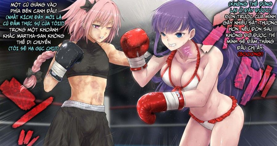 Martha-san Vs Astolfo ~ Shinya No Sparring ~ Chương 1.3 page 10 - Giả Dược