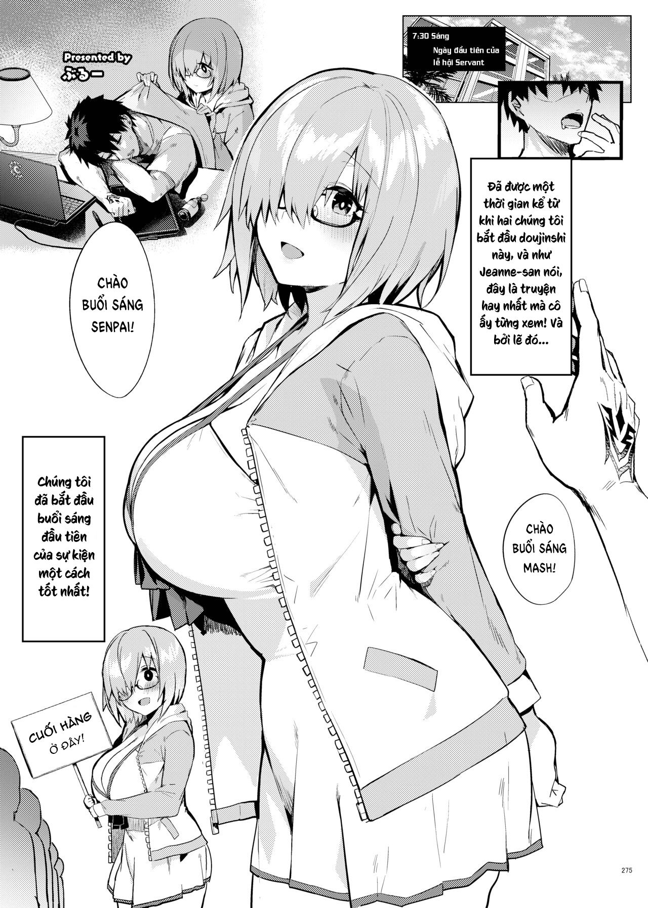 đọc truyện Mash (fgo Icha Love Ero Goudou ~junai Tokuiten Lovedea~) Oneshot ảnh 1 tại Giả Dược