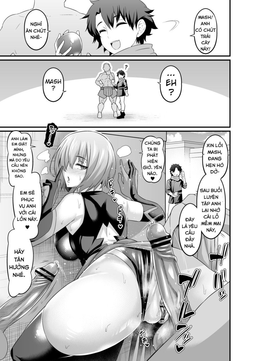 Mash, Uruk Nite Kusogaki No Komori Irai Wo Ukeru Oneshot page 6 - Giả Dược