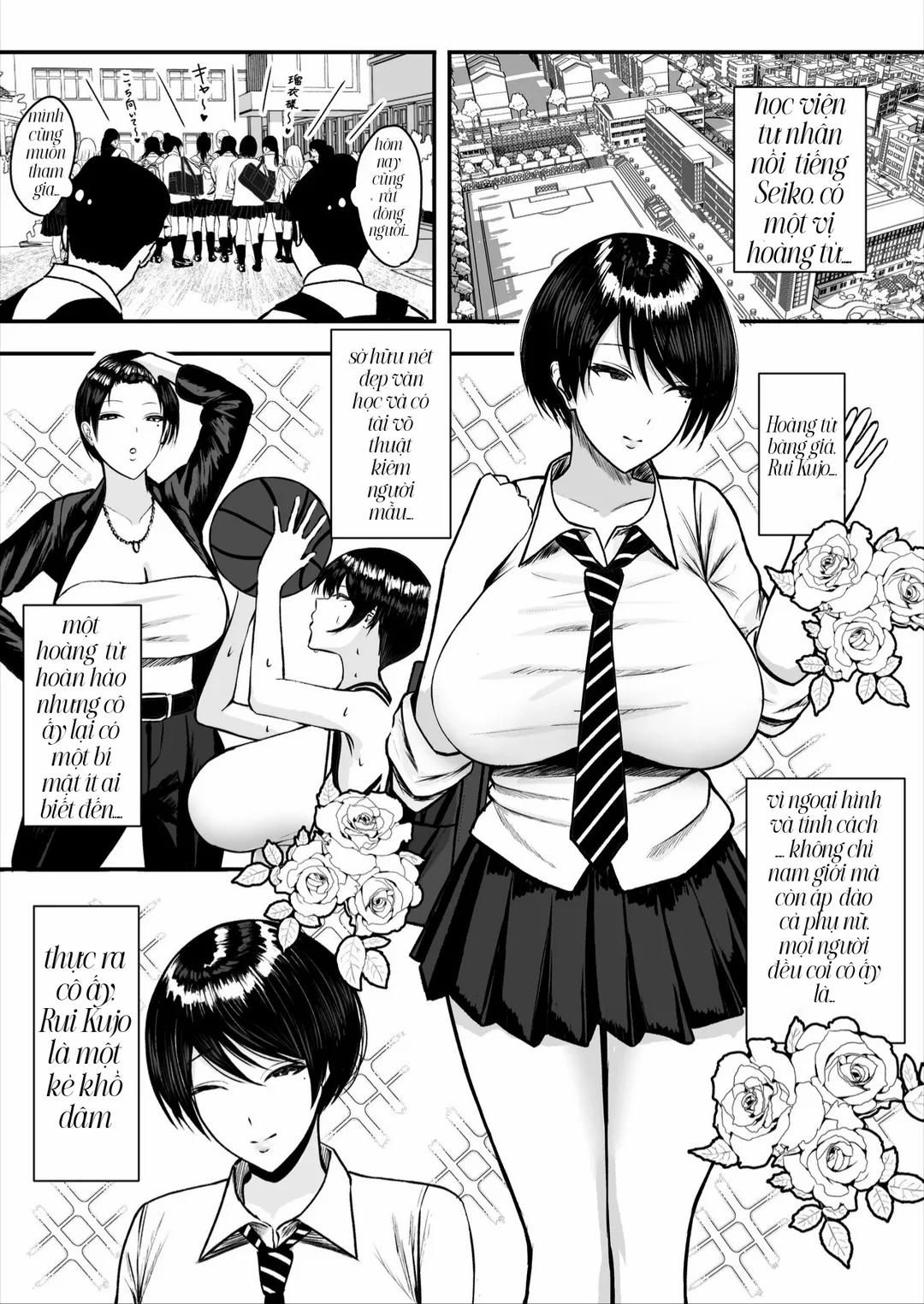 đọc truyện Maso Mesu – Gakuen No Ouji-sama Jk Wa Ura De Yarimakuri Oneshot ảnh 4 tại Thiên Thai Truyện