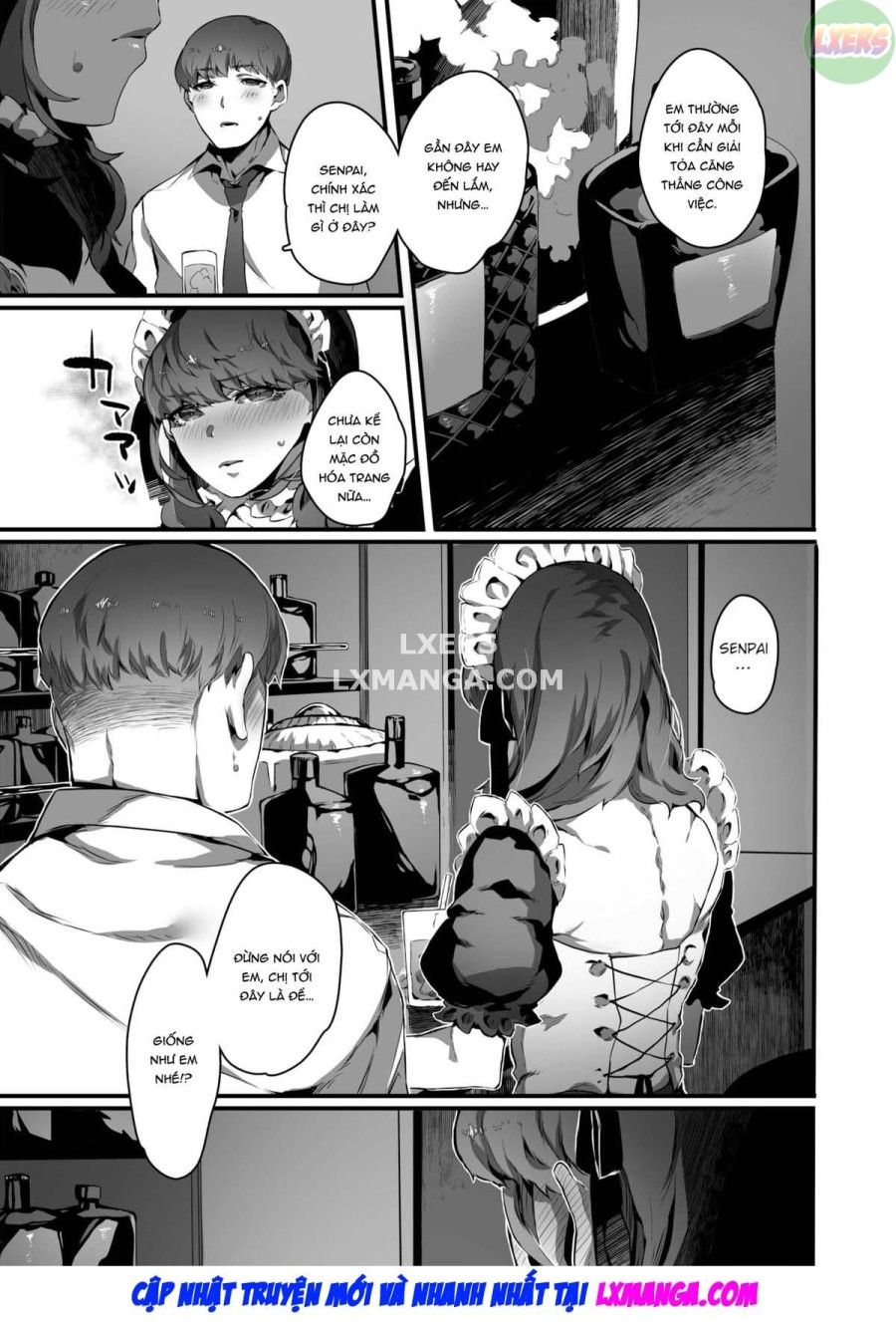 Mặt Dễ Thương Của Senpai Oneshot page 10 - Giả Dược