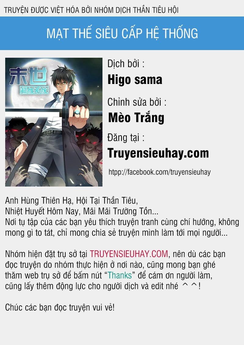 đọc truyện Mạt Thế Siêu Cấp Hệ Thống Chương 21 ảnh 2 tại Truyện Dạ Ký