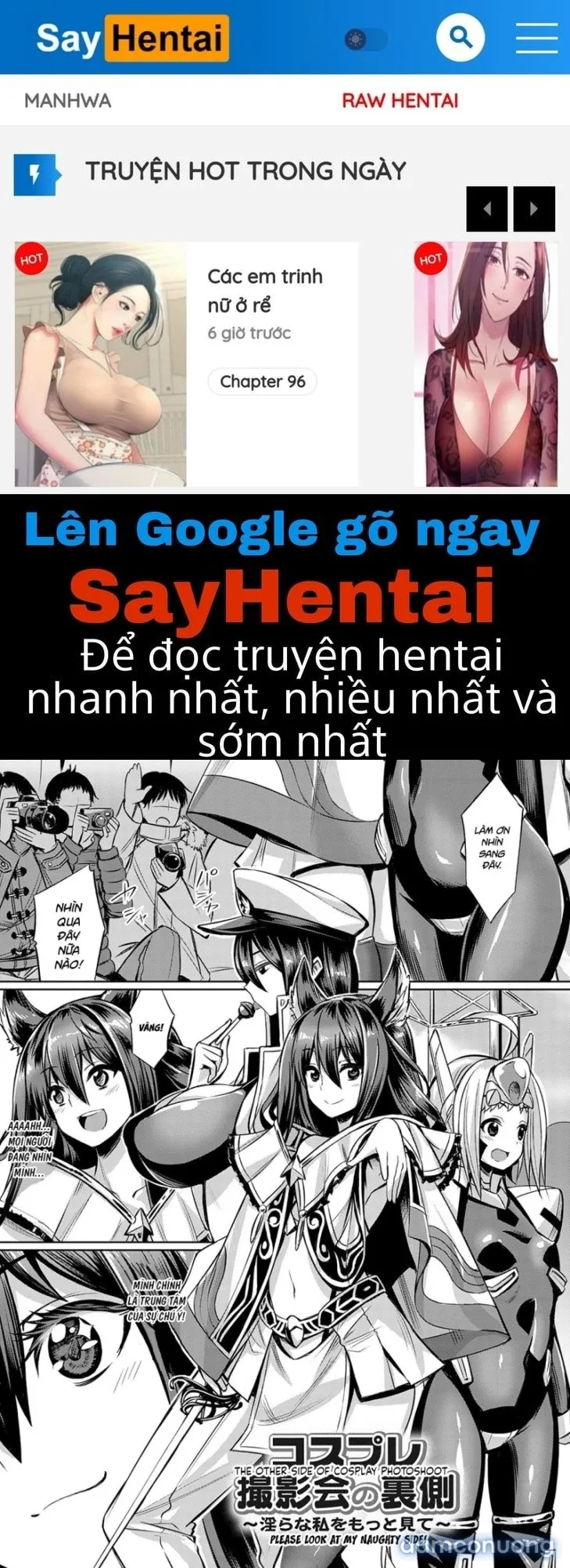 Mặt Trái Của Buổi Chụp Hình. Ngắm Nhìn Sự Dâm Đãng Của Em Đi Mà! - Chương 1