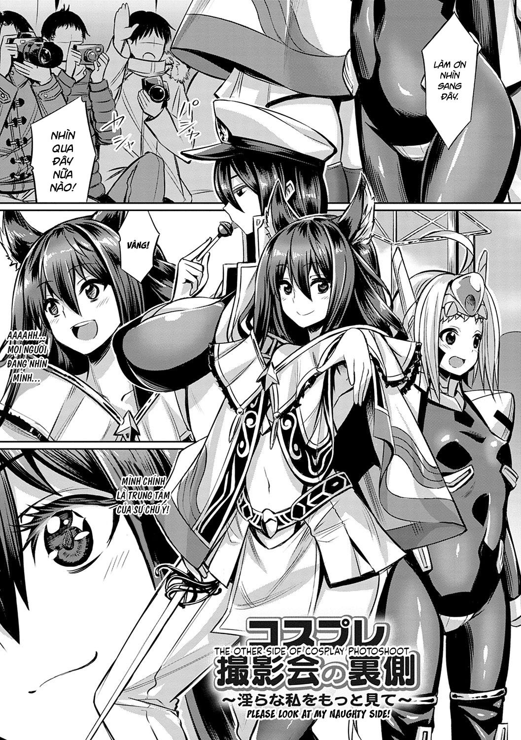 Mặt Trái Của Buổi Chụp Hình. Ngắm Nhìn Sự Dâm Đãng Của Em Đi Mà! Oneshot page 1 - Giả Dược