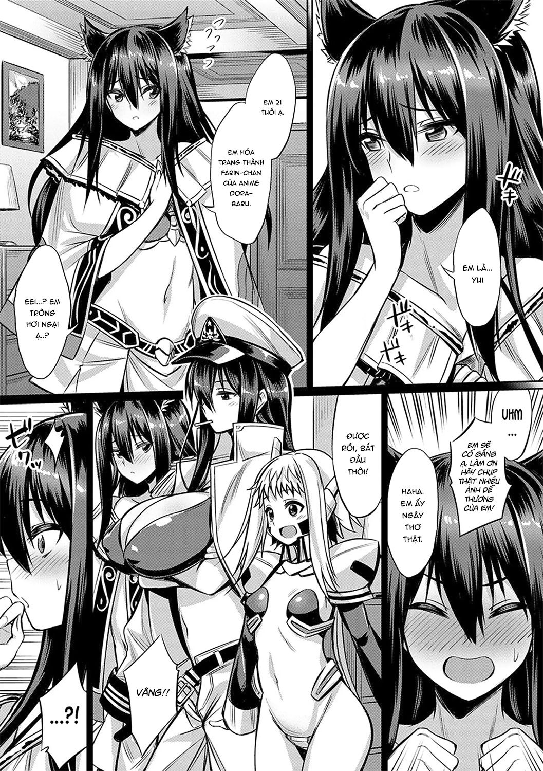 Mặt Trái Của Buổi Chụp Hình. Ngắm Nhìn Sự Dâm Đãng Của Em Đi Mà! Oneshot page 11 - Giả Dược