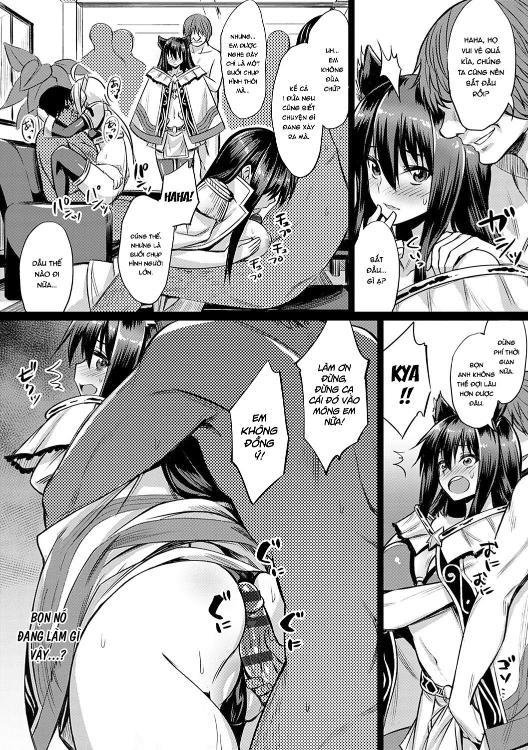 Mặt Trái Của Buổi Chụp Hình. Ngắm Nhìn Sự Dâm Đãng Của Em Đi Mà! Oneshot page 14 - Giả Dược