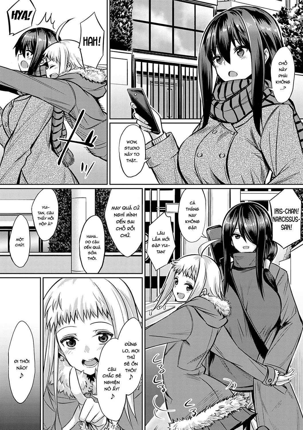 Mặt Trái Của Buổi Chụp Hình. Ngắm Nhìn Sự Dâm Đãng Của Em Đi Mà! Oneshot page 4 - Giả Dược