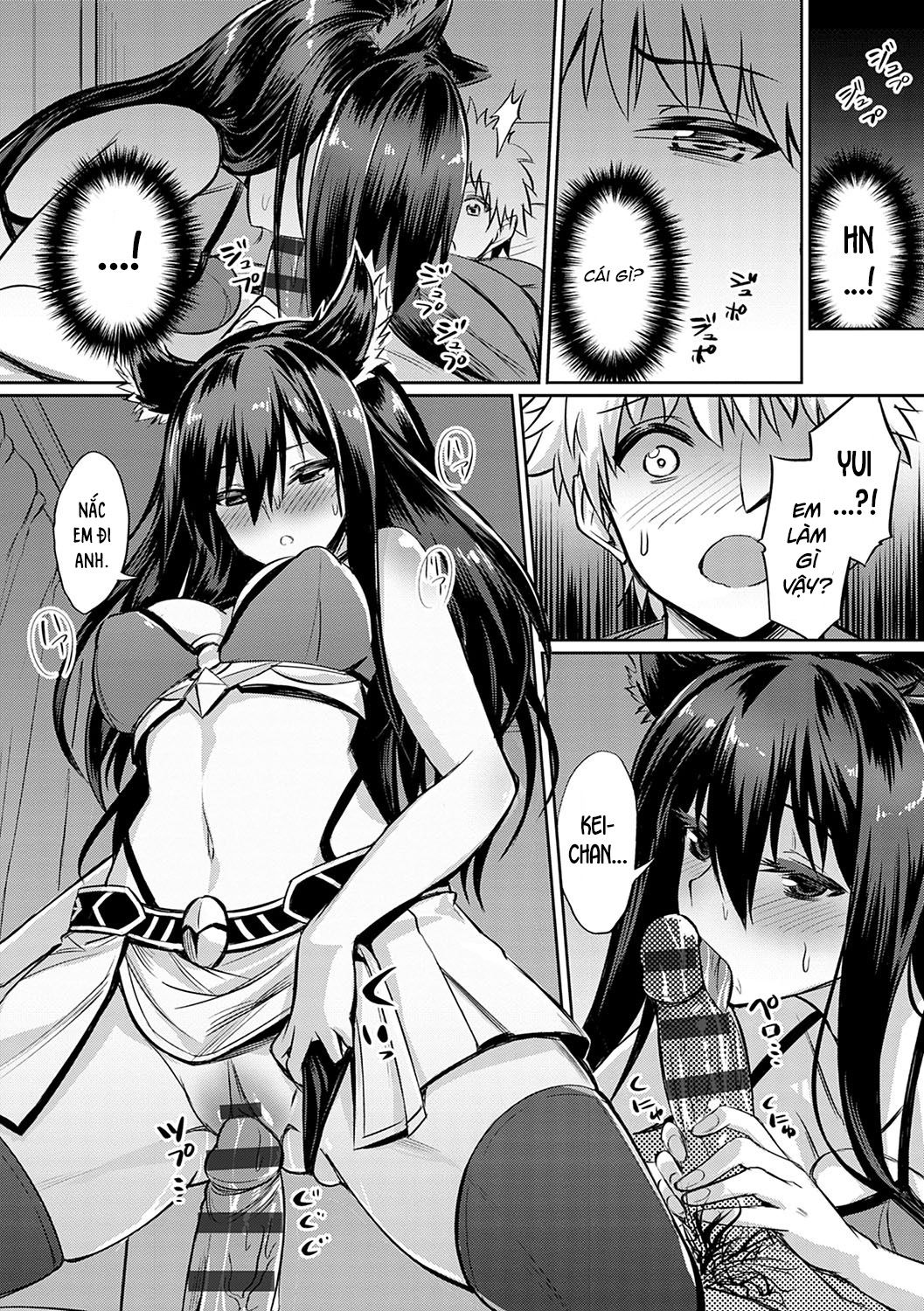 Mặt Trái Của Buổi Chụp Hình. Ngắm Nhìn Sự Dâm Đãng Của Em Đi Mà! Oneshot page 6 - Giả Dược