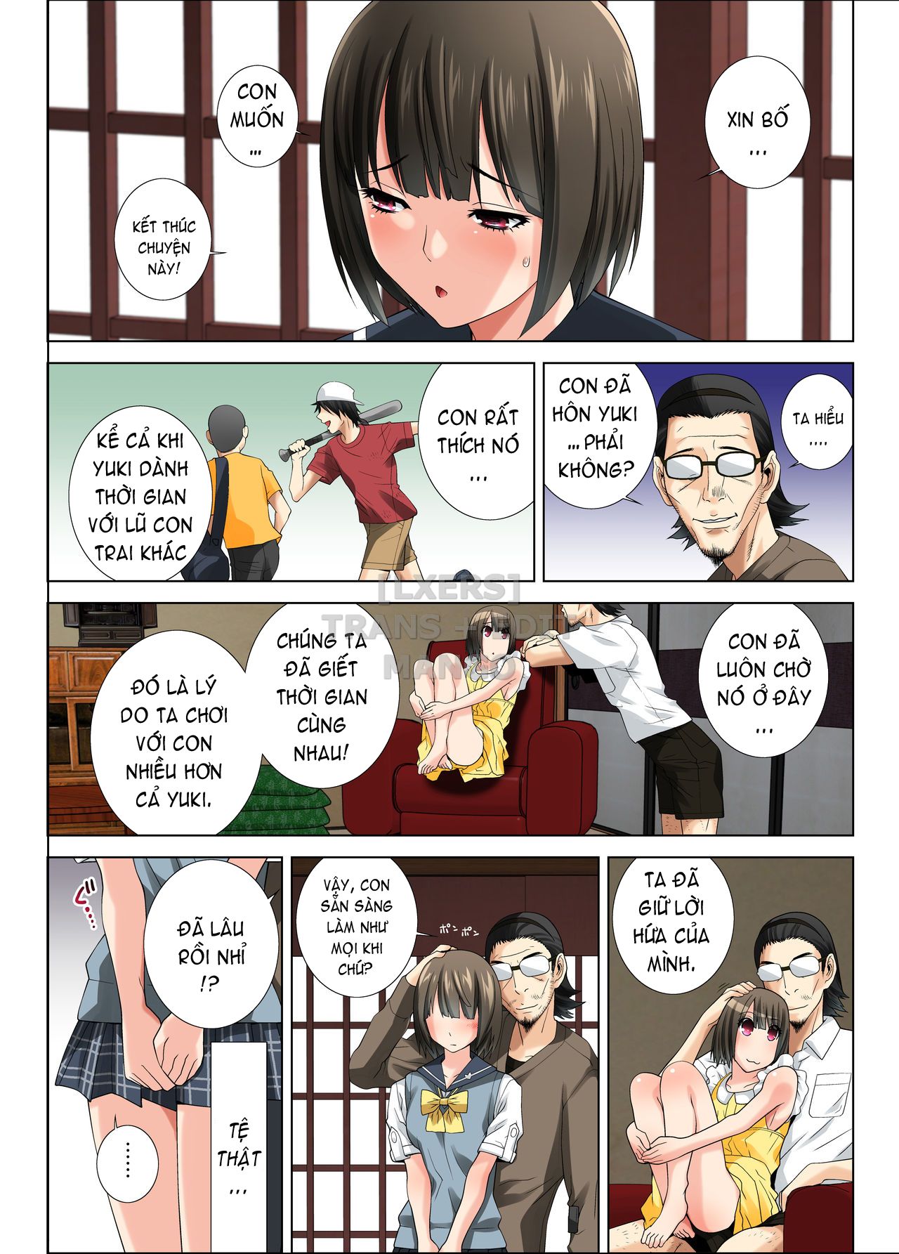 đọc truyện Matabiraki Haha Shimai Taisetsu A Osananajimi No Shimai Wa Ore No Kuzu Oyaji Ni Ana O Sasageru Oneshot ảnh 19 tại Giả Dược