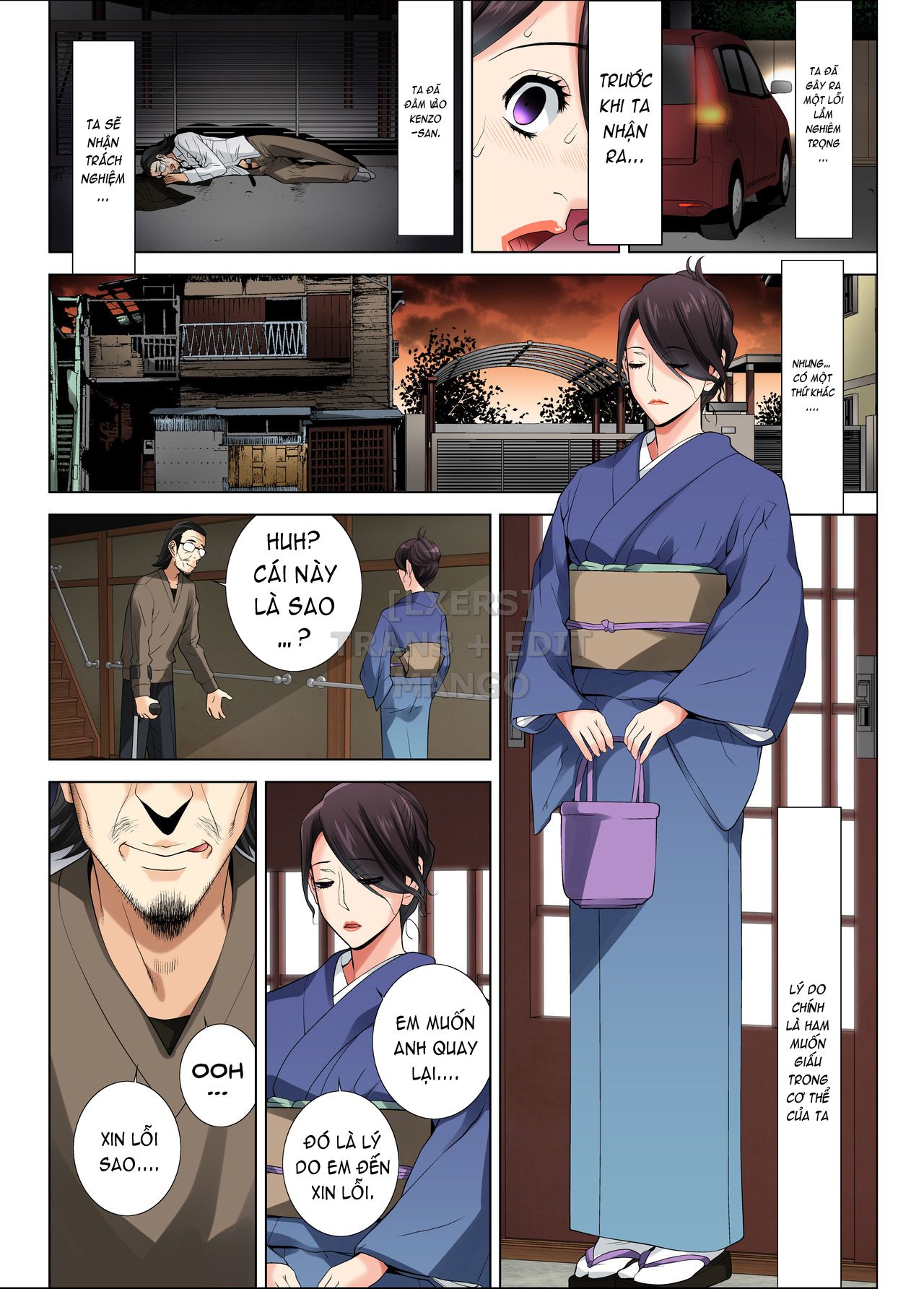 đọc truyện Matabiraki Haha Shimai Taisetsu A Osananajimi No Shimai Wa Ore No Kuzu Oyaji Ni Ana O Sasageru Oneshot ảnh 34 tại Giả Dược